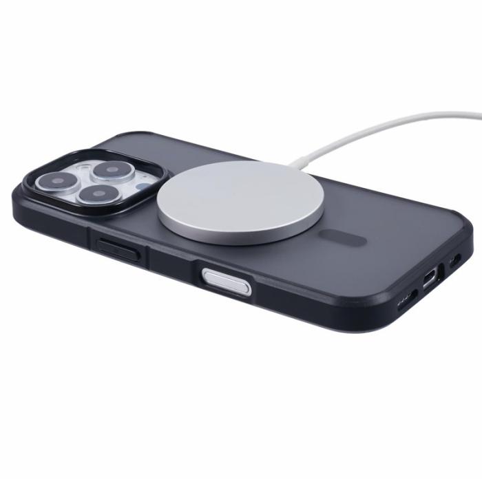 X-Level - X-LEVEL iPhone 16 Pro Skal MagSafe PC+TPU Matt Svart