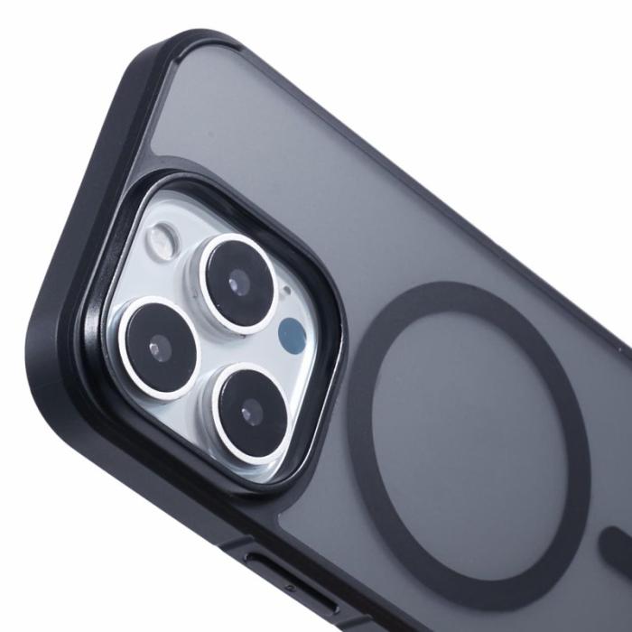 X-Level - X-LEVEL iPhone 16 Pro Skal MagSafe PC+TPU Matt Svart