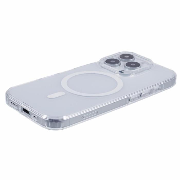 X-Level - X-LEVEL iPhone 16 Pro Skal MagSafe PC+TPU Transparent
