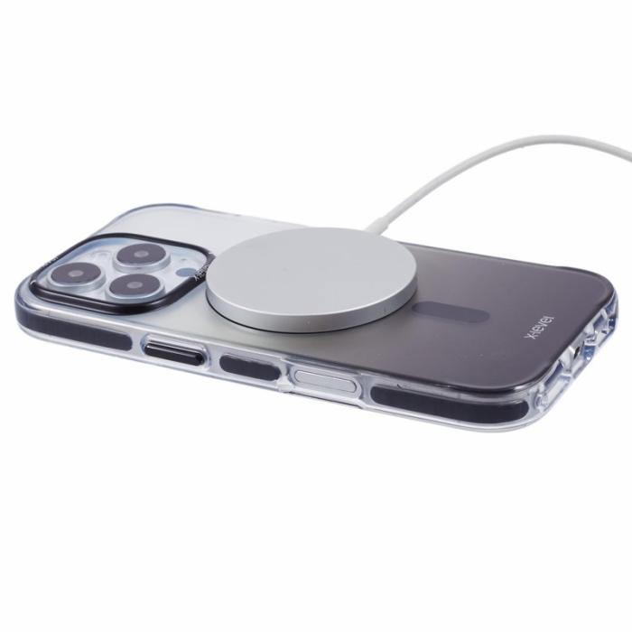 X-Level - X-LEVEL iPhone 16 Pro Skal MagSafe TPU Gradient Svart