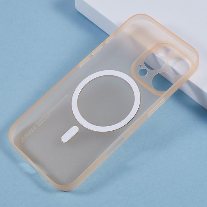 X-Level - X-LEVEL iPhone 16 Pro Skal MagSafe Ultra Tunn 0.18mm Desert Gold
