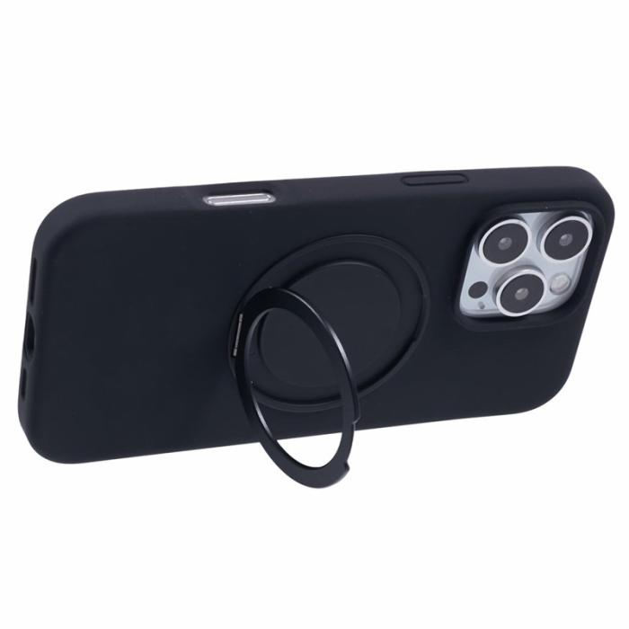 X-Level - X-LEVEL Mobilskal till iPhone 16 Pro med MagSafe Kickstand - Svart