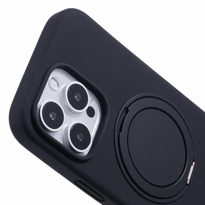 X-Level - X-LEVEL Mobilskal till iPhone 16 Pro med MagSafe Kickstand - Svart