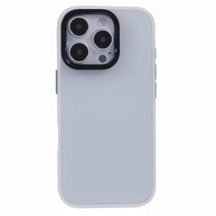 X-Level - X-LEVEL iPhone 16 Pro Skal PC + TPU Anti-Fingeravtryck Vit