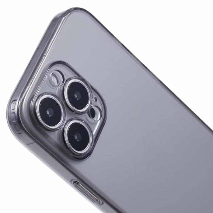 X-Level - X-LEVEL iPhone 16 Pro Skal Tempererat Glas + TPU Transparent Svart