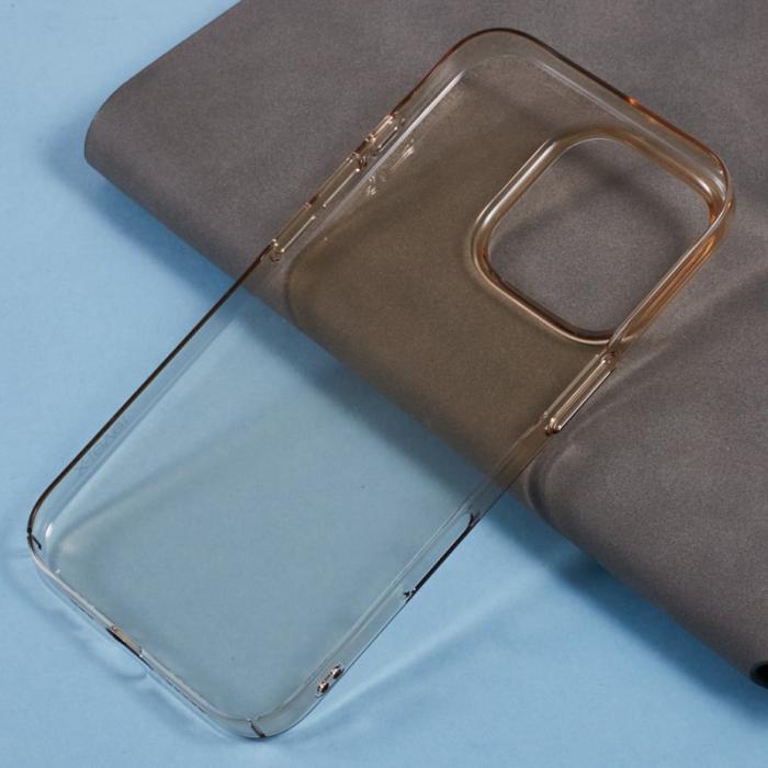 X-Level - X-LEVEL iPhone 16 Pro Skal Ultra Slim Hård PC Klar - Titan Guld