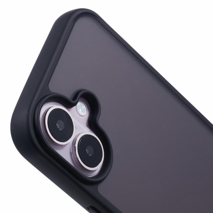 X-Level - X-LEVEL iPhone 16 Skal Akryl TPU Gummi Skydd - Svart
