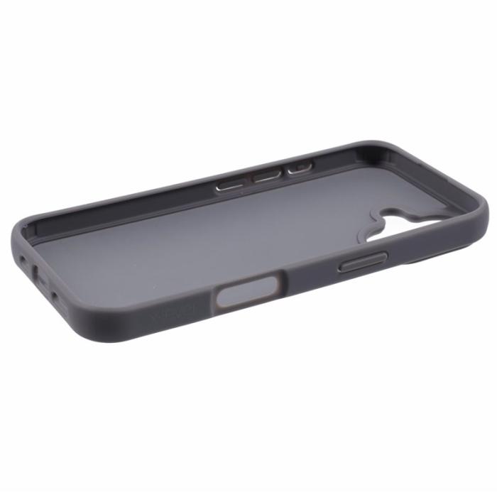 X-Level - X-LEVEL iPhone 16 Skal Akryl TPU Gummiskydd - Grå