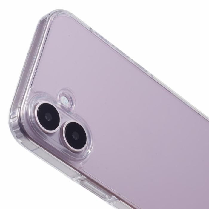 X-Level - X-LEVEL iPhone 16 Skal Akryl+Silikon Anti-Scratch Transparent