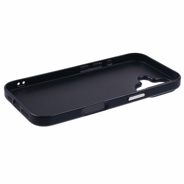 X-Level - X-LEVEL iPhone 16 Skal Anti-Scratch Hård PC Kolfiber Svart