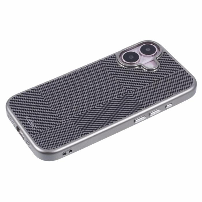 X-Level - X-LEVEL iPhone 16 Skal Anti-Scratch PC Hård - Grå