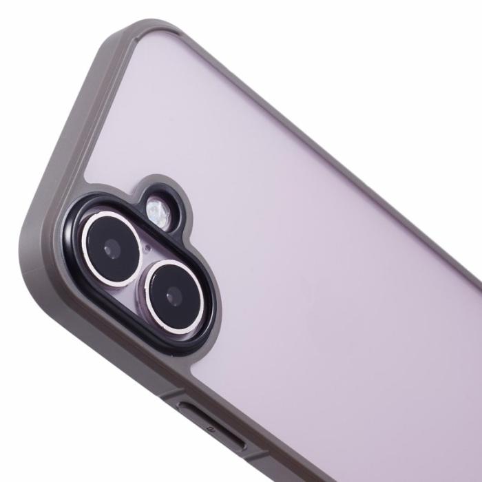 X-Level - X-LEVEL iPhone 16 Skal Anti-Scratch PC+TPU Matt Grå