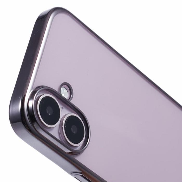 X-Level - X-LEVEL iPhone 16 Skal Hård PC Transparent Stöttålig Grå