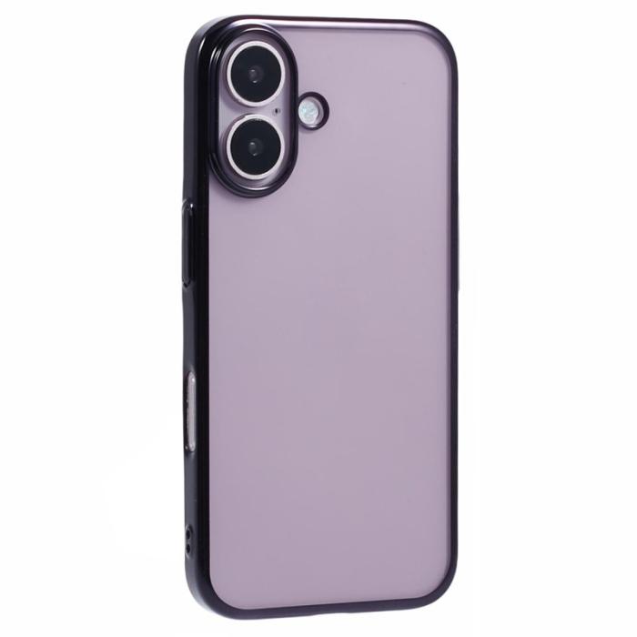 X-Level - X-LEVEL iPhone 16 Skal Hård PC Transparent Stöttålig Svart