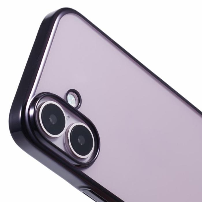 X-Level - X-LEVEL iPhone 16 Skal Hård PC Transparent Stöttålig Svart