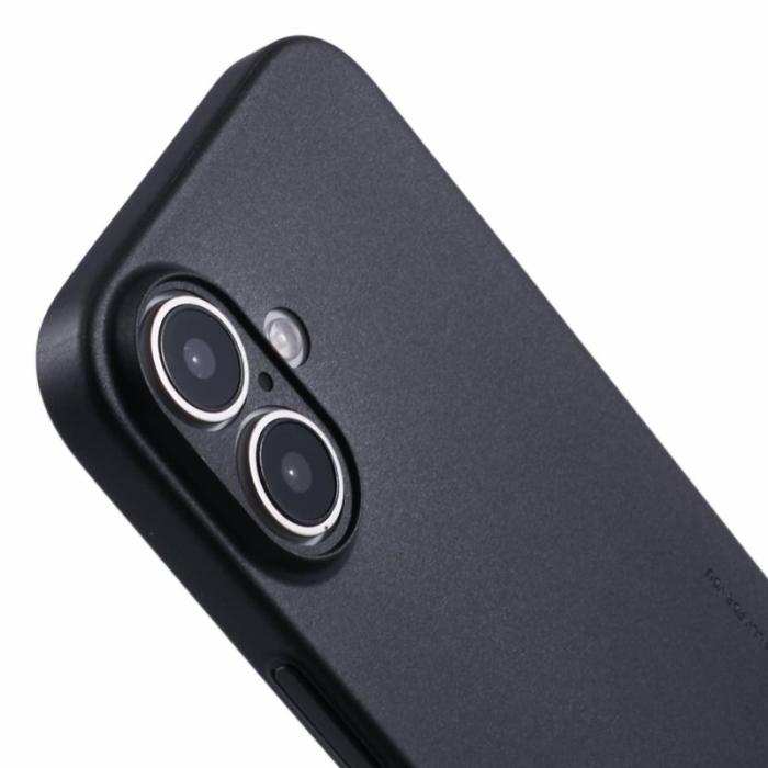 X-Level - X-LEVEL iPhone 16 Skal Hård PP Matt 0.18mm Ultra-Tunn - Svart