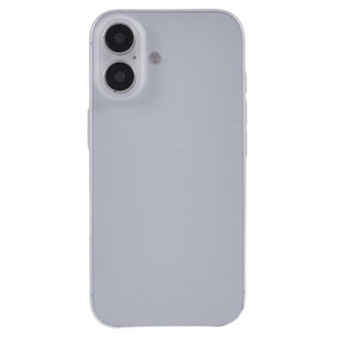 X-Level - X-LEVEL iPhone 16 Skal Hård PP Matt 0.18mm Ultra-Tunn Transparent
