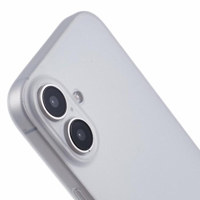 X-Level - X-LEVEL iPhone 16 Skal Hård PP Matt 0.18mm Ultra-Tunn Transparent