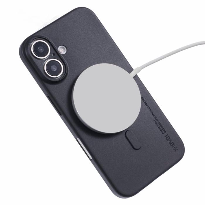 X-Level - X-LEVEL iPhone 16 Skal MagSafe Hård PP Matt 0.18mm Svart