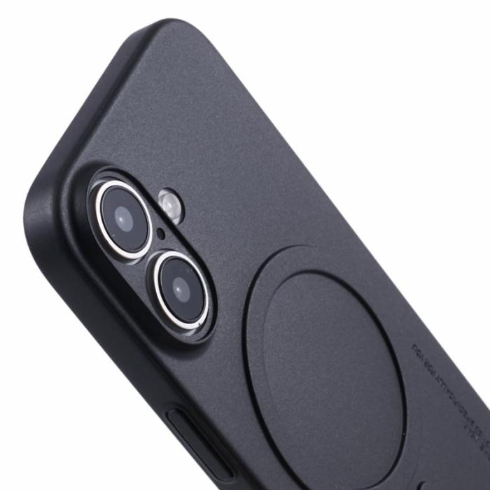 X-Level - X-LEVEL iPhone 16 Skal MagSafe Hård PP Matt 0.18mm Svart
