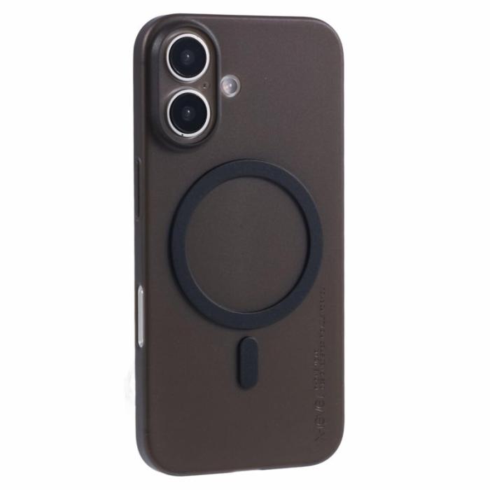 X-Level - X-LEVEL iPhone 16 Skal MagSafe Kompatibel 0.18mm Transparent Svart