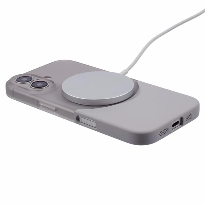 X-Level - X-LEVEL iPhone 16 Skal MagSafe Kompatibel Matt Grå