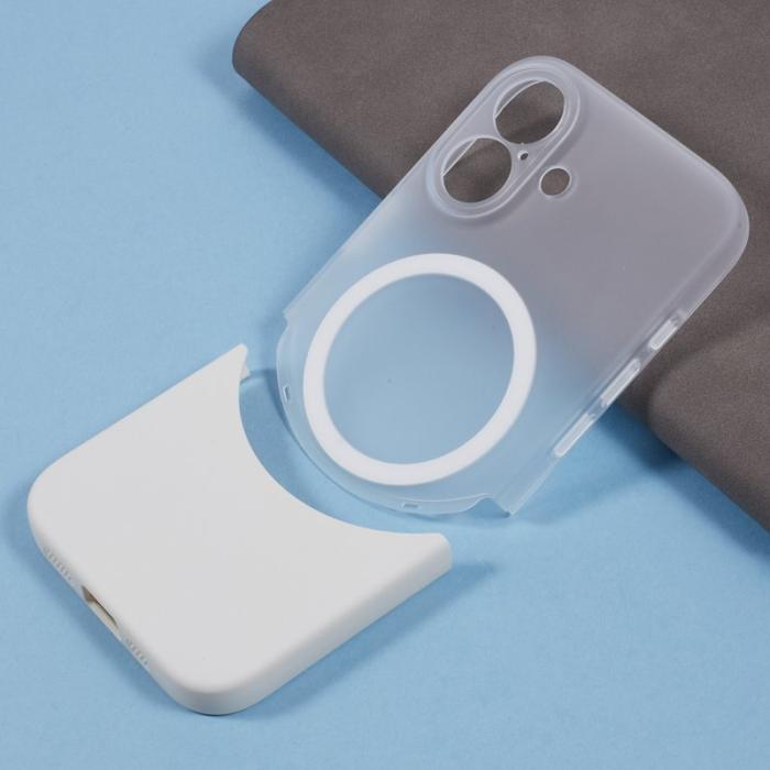 X-Level - X-LEVEL iPhone 16 Skal MagSafe Kompatibel Matt Vit