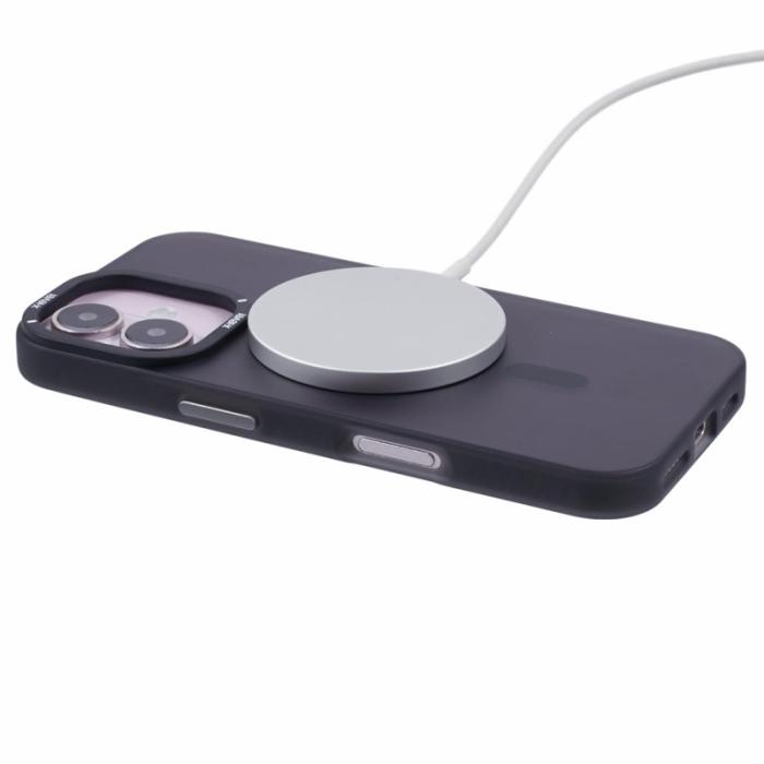 X-Level - X-LEVEL iPhone 16 Skal MagSafe PC + TPU Telefonfodral Svart