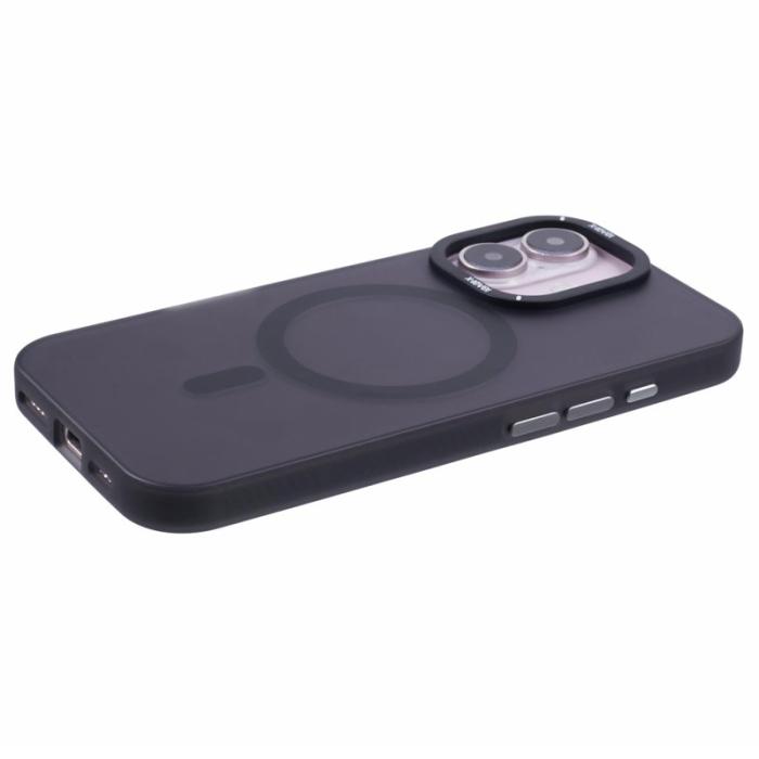 X-Level - X-LEVEL iPhone 16 Skal MagSafe PC + TPU Telefonfodral Svart