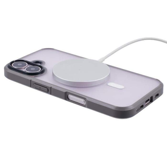 X-Level - X-LEVEL iPhone 16 Skal MagSafe PC+TPU Matt Grå