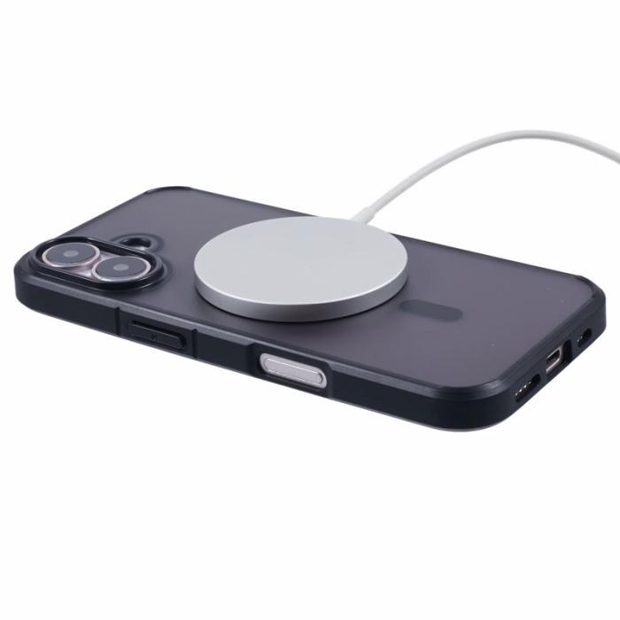 X-Level - X-LEVEL iPhone 16 Skal MagSafe PC+TPU Matt Svart