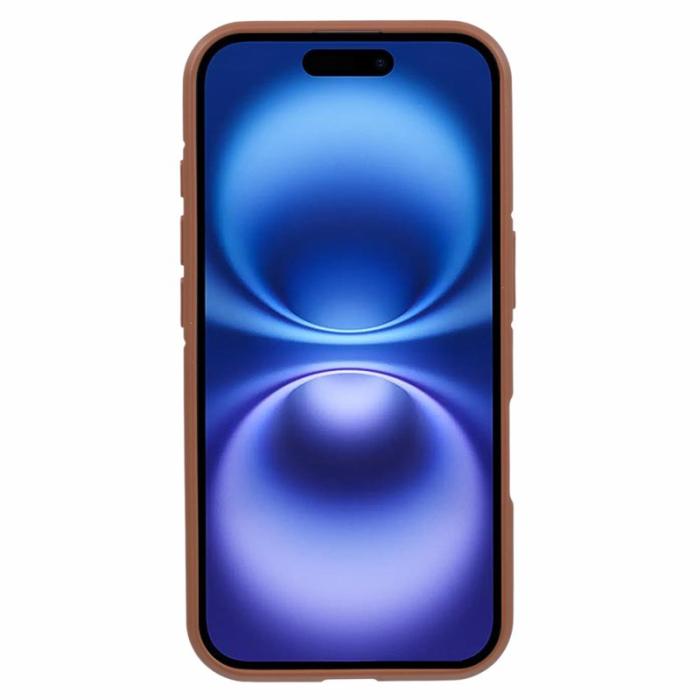 X-Level - X-LEVEL iPhone 16 Skal MagSafe PC+TPU Matt - Titanium Gold