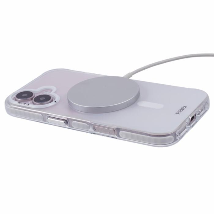 X-Level - X-LEVEL iPhone 16 Skal MagSafe TPU Gradient - Vit