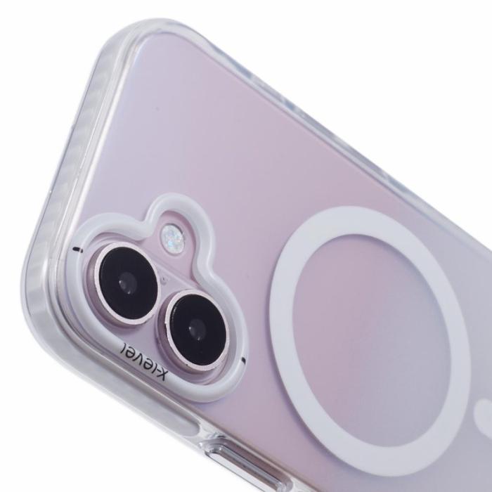 X-Level - X-LEVEL iPhone 16 Skal MagSafe TPU Gradient - Vit
