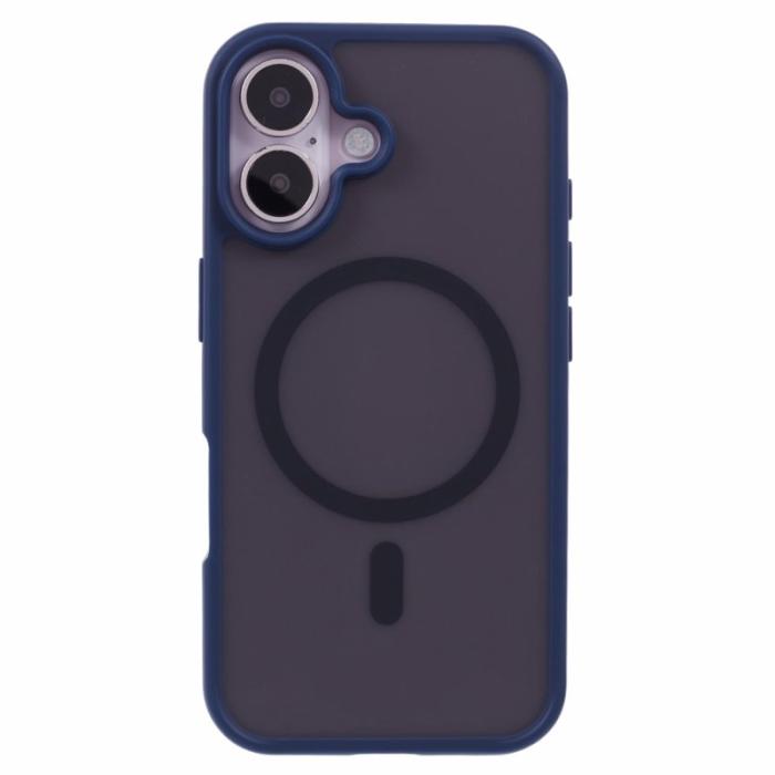 X-Level - X-LEVEL iPhone 16 Skal MagSafe TPU+Acrylic Mörkblå