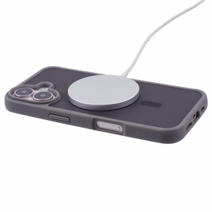 X-Level - X-LEVEL iPhone 16 Skal MagSafe TPU+Acrylic Stöttålig Grå