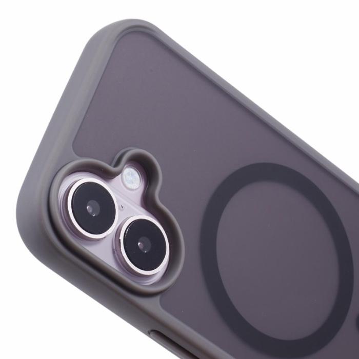 X-Level - X-LEVEL iPhone 16 Skal MagSafe TPU+Acrylic Stöttålig Grå