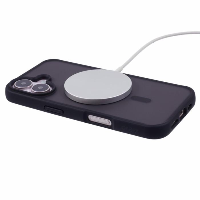 X-Level - X-LEVEL iPhone 16 Skal MagSafe TPU+Acrylic Stöttålig Svart