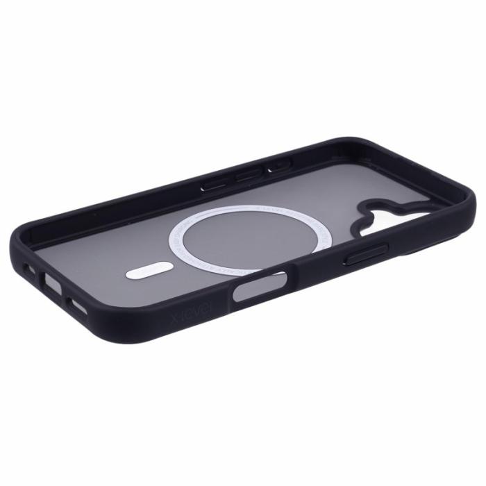 X-Level - X-LEVEL iPhone 16 Skal MagSafe TPU+Acrylic Stöttålig Svart