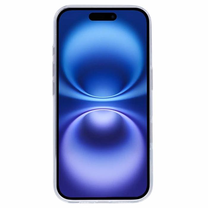 X-Level - X-LEVEL iPhone 16 Skal Matte Tempered Glass TPU Transparent