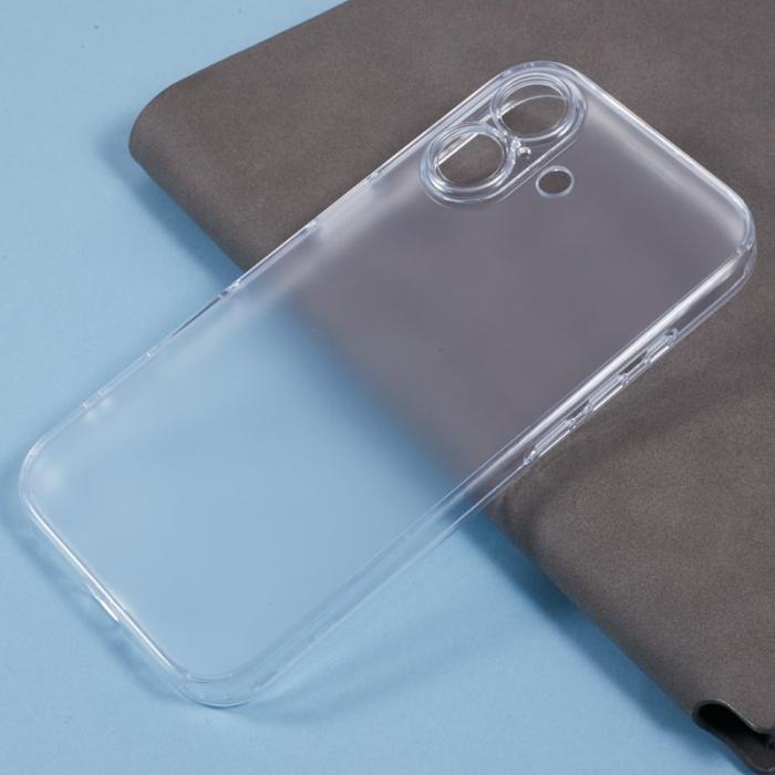 X-Level - X-LEVEL iPhone 16 Skal Matte Tempered Glass TPU Transparent