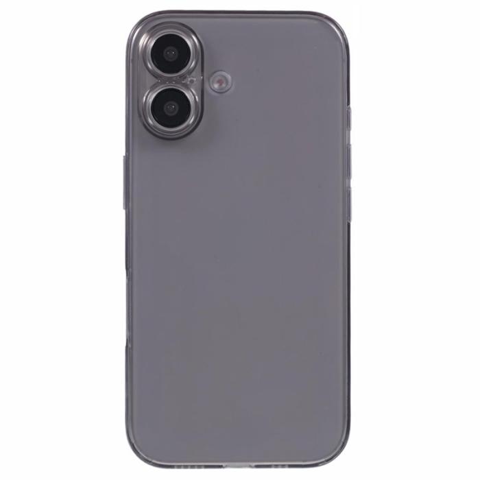 X-Level - X-LEVEL iPhone 16 Skal Matte Tempered Glass TPU Transparent Svart