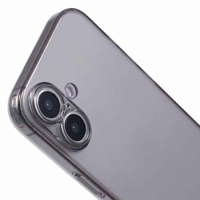 X-Level - X-LEVEL iPhone 16 Skal Matte Tempered Glass TPU Transparent Svart