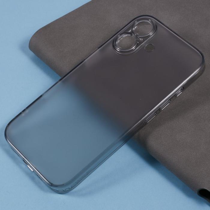 X-Level - X-LEVEL iPhone 16 Skal Matte Tempered Glass TPU Transparent Svart