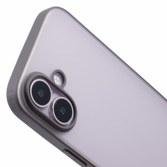 X-Level - X-LEVEL iPhone 16 Skal PC+TPU Matt Skydd Fodral - Grå