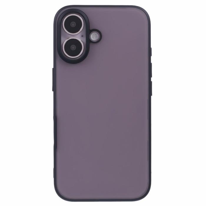 X-Level - X-LEVEL iPhone 16 Skal PC+TPU Matt Skydd Fodral - Svart