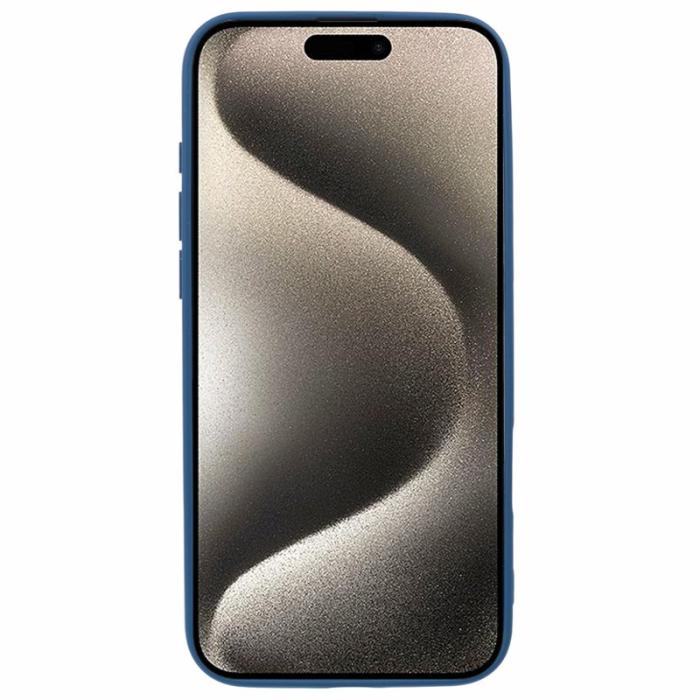 X-Level - X-LEVEL iPhone 16 Skal Smooth Soft TPU Fodral Blå