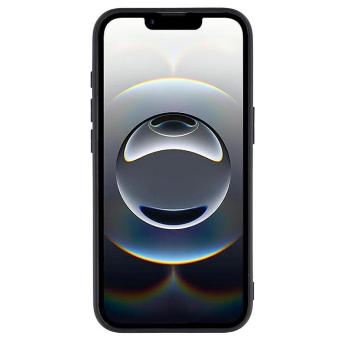 X-Level - X-LEVEL iPhone 16e Fodral Läderbelagd PC TPU Svart