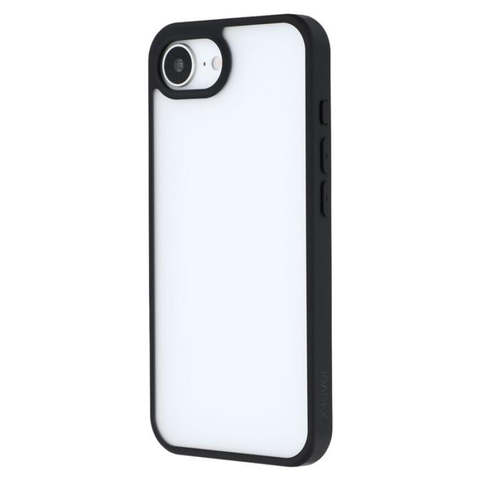 X-Level - X-LEVEL iPhone 16e Fodral PC + TPU Matt Skydd Svart