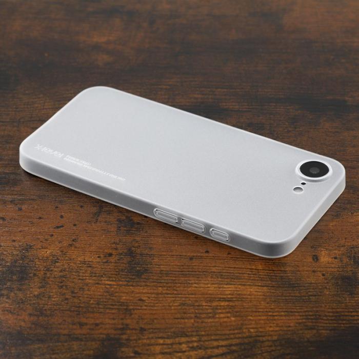 X-Level - X-LEVEL iPhone 16e Skal Hårt PP Matt 0.18mm Ultra-Tunn Transparent